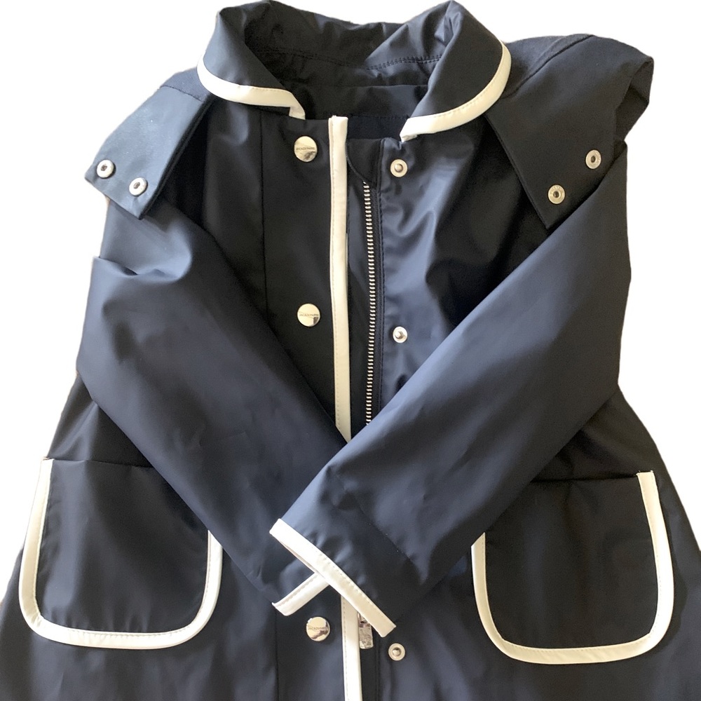 Jacadi Paris Navy Raincoat